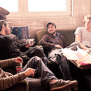 Aufnahmesession im Proberaum